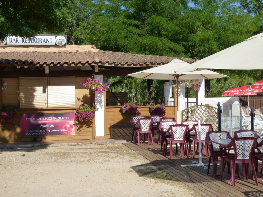 Une des 5 terrasse du Restaurant