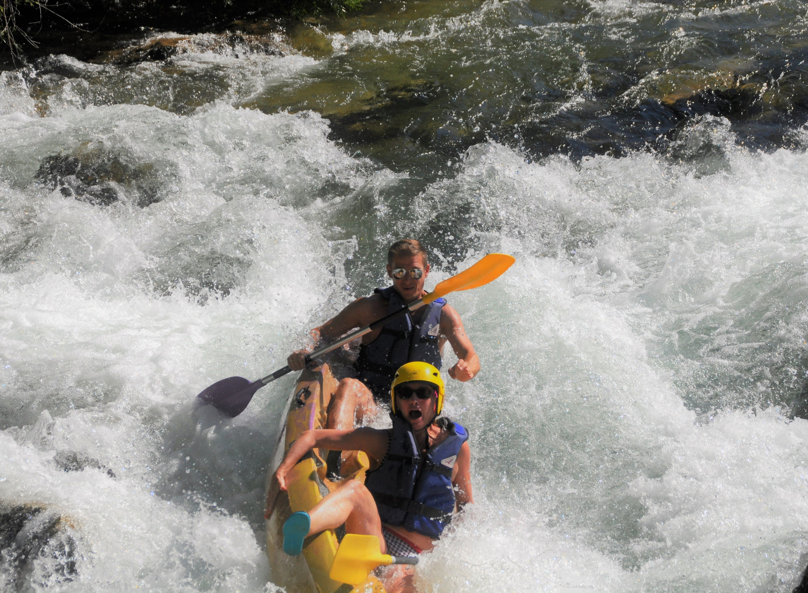 Una gita in canoa alla roccaforte