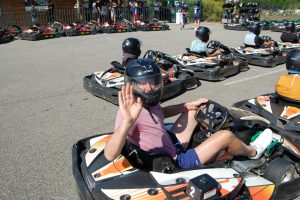 LA SALIDA EN KARTING DEL FEUDIO